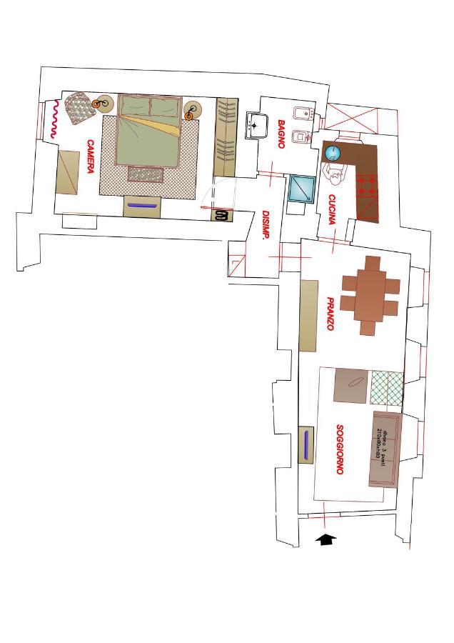 Residenza Del Corso Apartamento Arezzo Exterior foto
